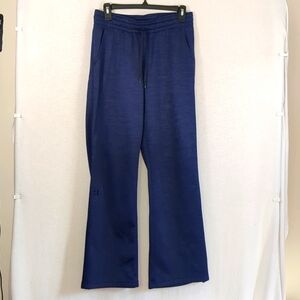 Under Armour Storm Men's Loose Fit Cold Gear Heathered Dark Blue Sweatpants Sz S